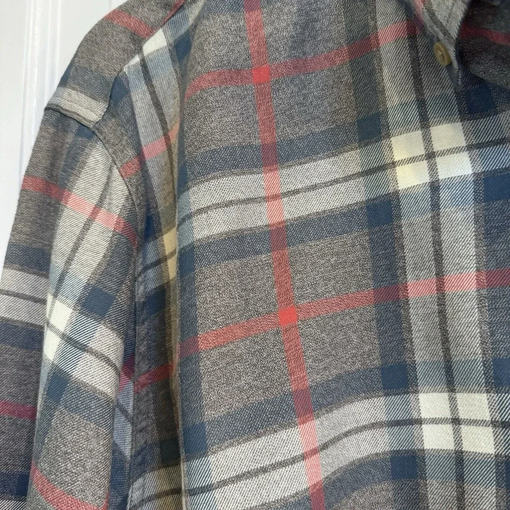 J. Crew Men's Plaid Workshirt Size L‎